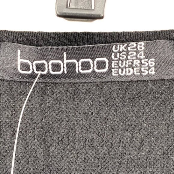 Boohoo Plus Belted Button Down Midi Dress - US 24 - Picture 7 of 7